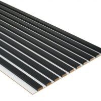 lamele na bialej plycie Czarny 15
