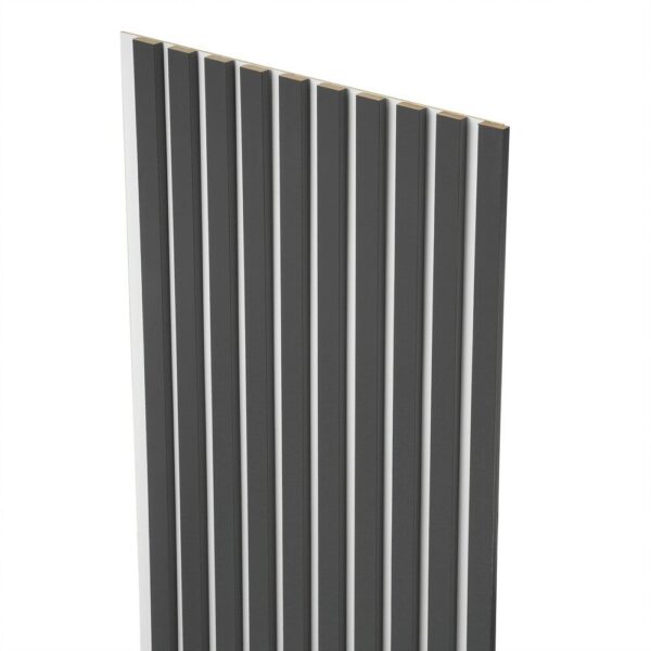lamele na bialej plycie Grafit 28