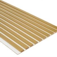 lamele na bialej plycie złoty 64