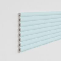 biały panel ryflowany JC694-b