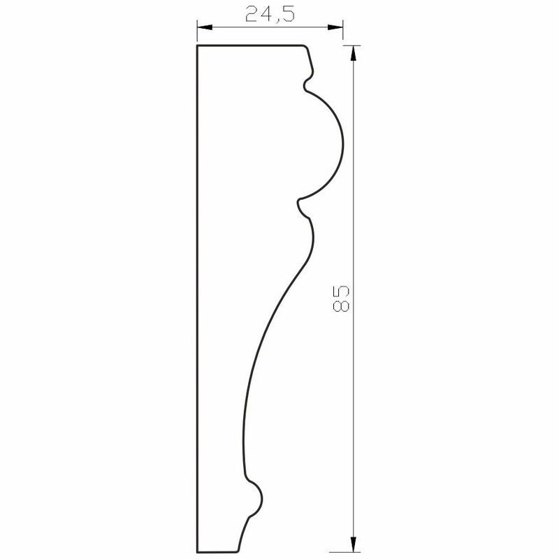 listwa ścienna poliuretanowa