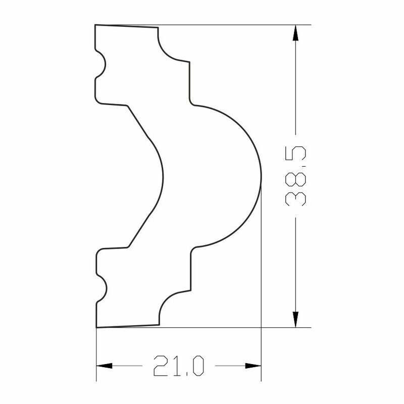 listwa ścienna poliuretanowa