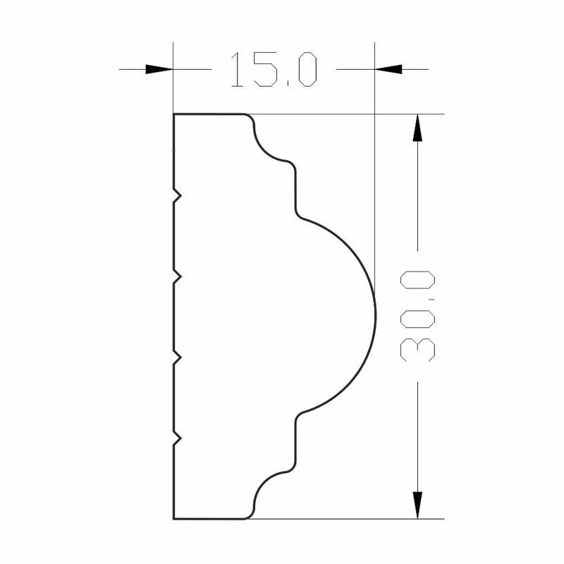 listwa ścienna poliuretanowa