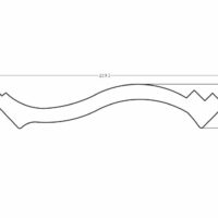 lista sufitowa poliuretanowa JX141